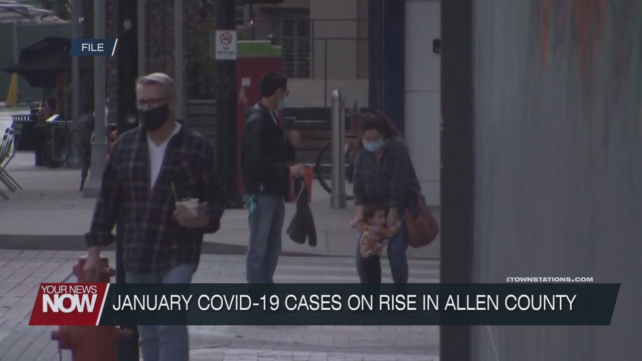 Allen County Public Health reports COVID cases continue to rise in county